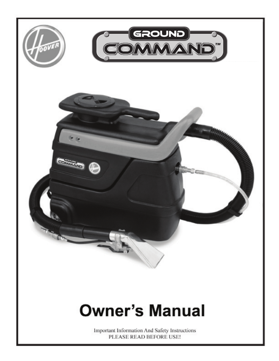 Royal Vacuums CH83000 User Manual | 11 pages
