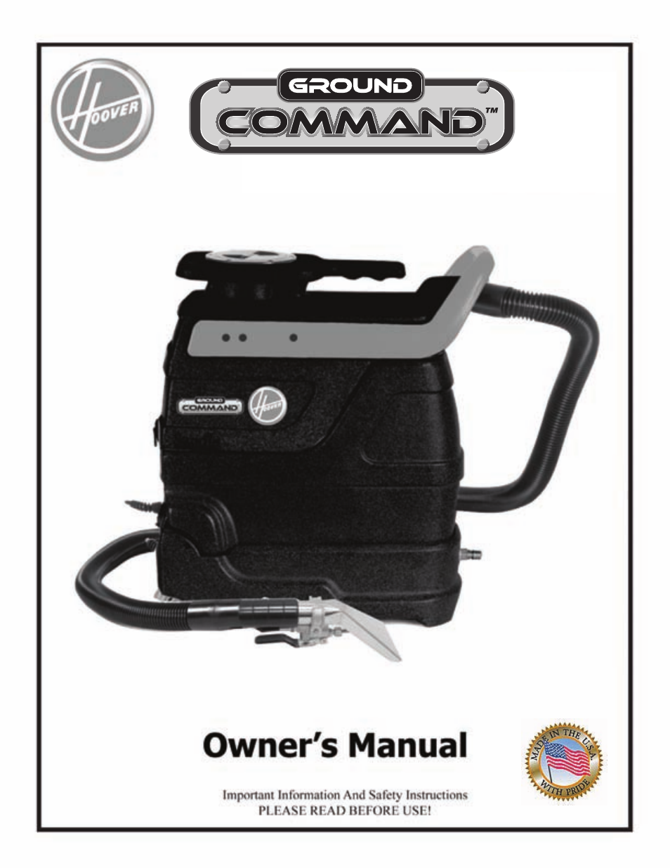 Royal Vacuums CH83005 User Manual | 12 pages