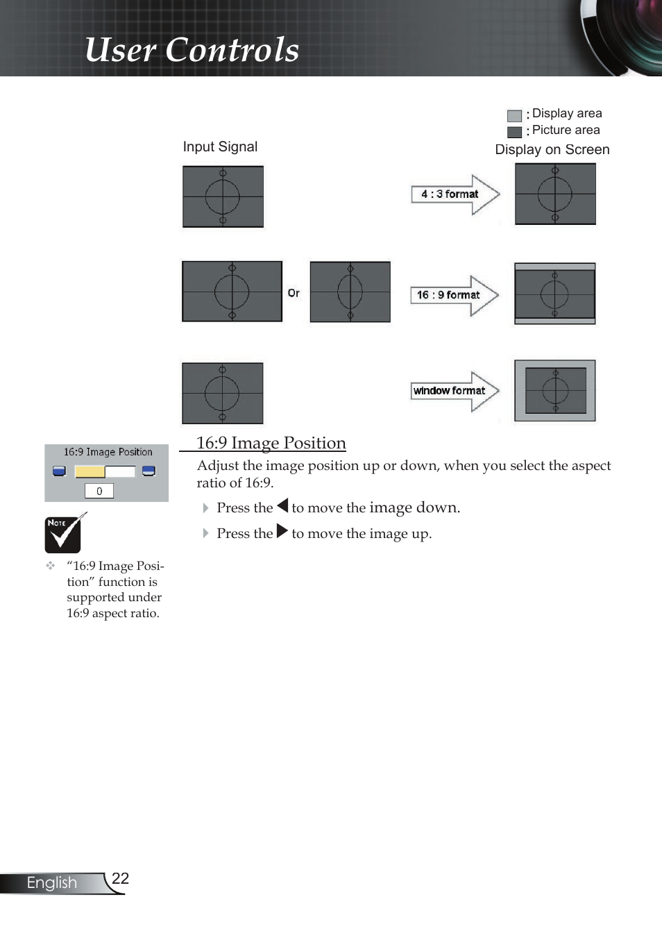 User controls | Compaq EP7150 User Manual | Page 22 / 36