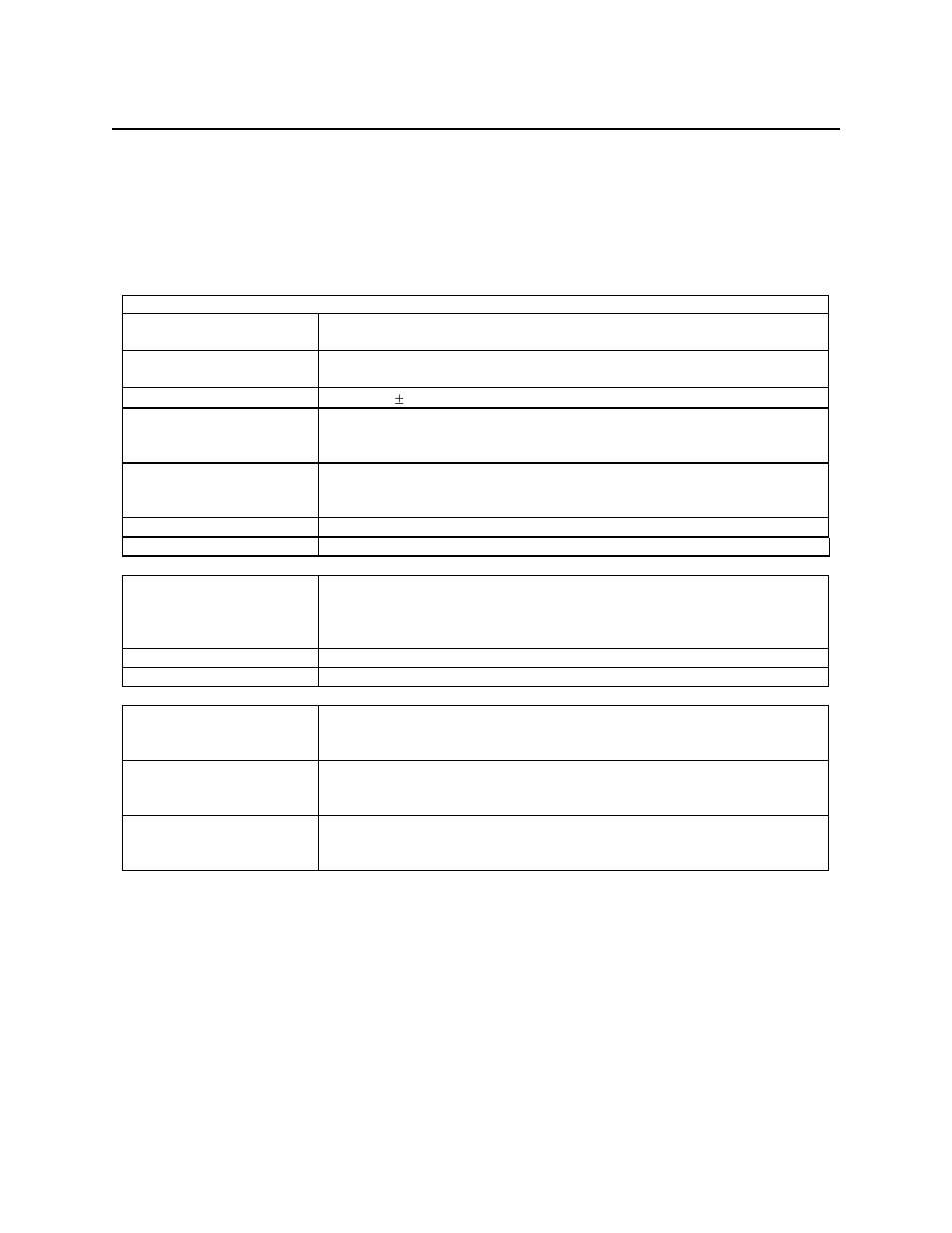 Specifications, Table 1.1. specifications | Compaq 380 User Manual | Page 18 / 34