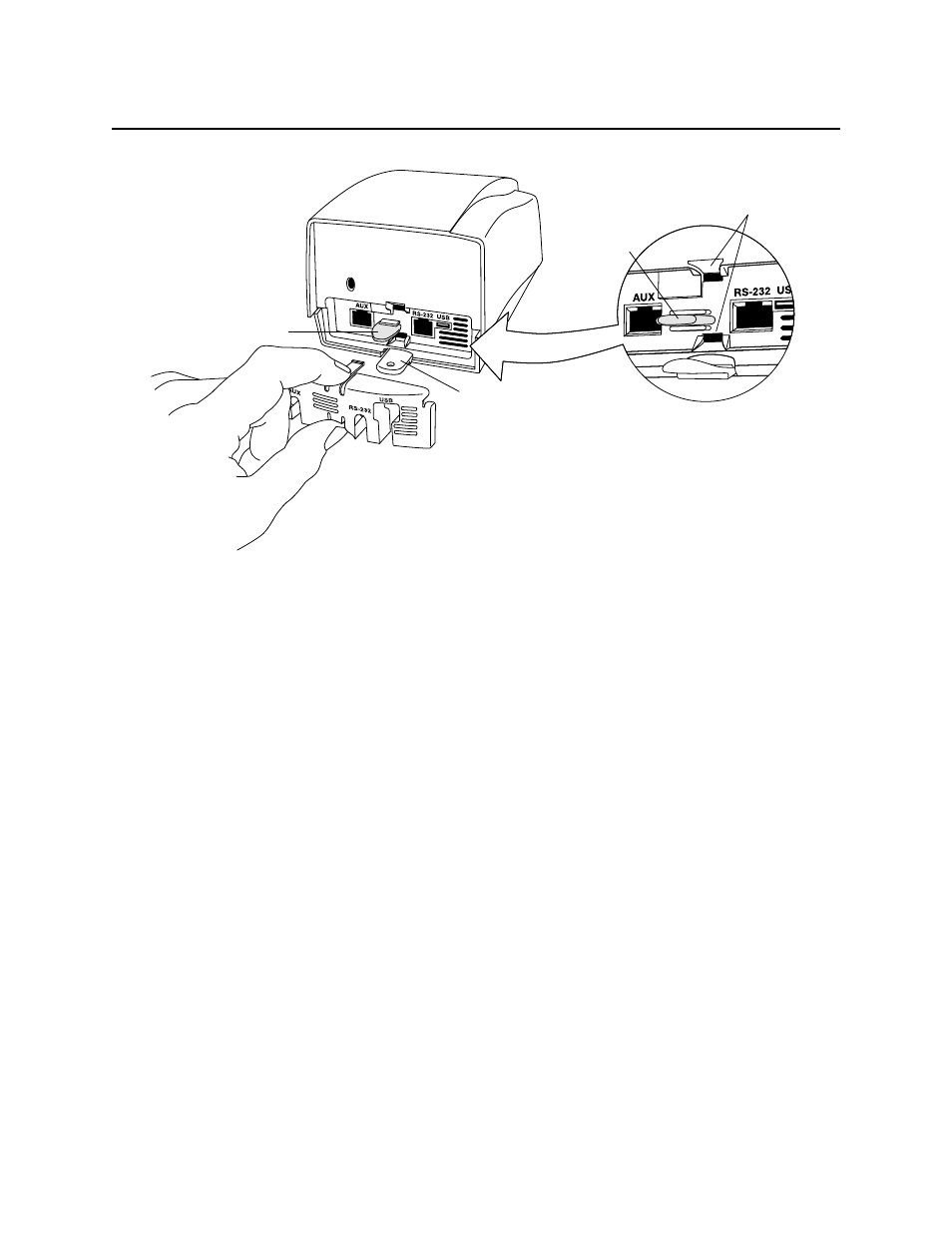 Figure 2-3. rear panel and cover | Compaq 380 User Manual | Page 21 / 34