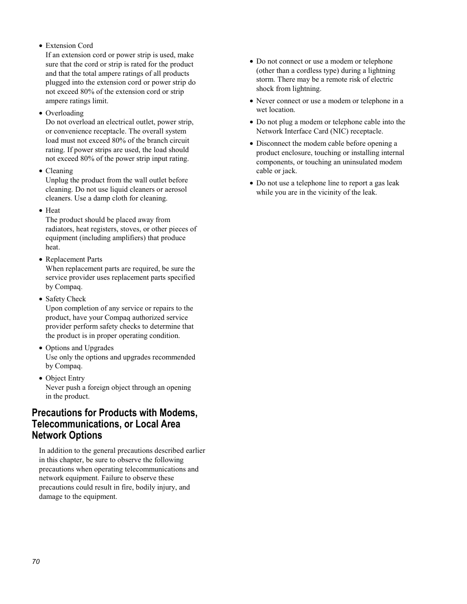 Compaq Printer A1500 User Manual | Page 74 / 81