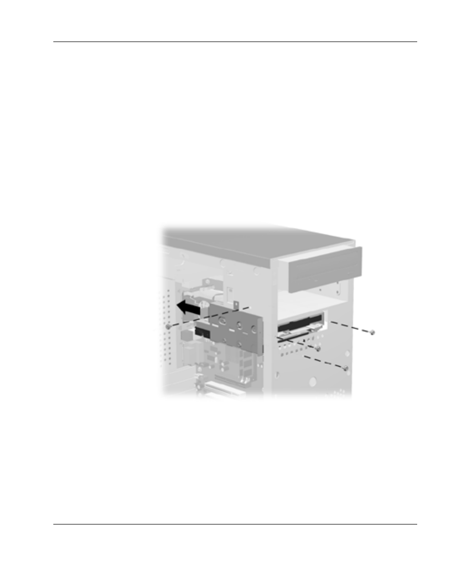 Removing a diskette drive or hard drive | Compaq Evo D300v Series User Manual | Page 21 / 71