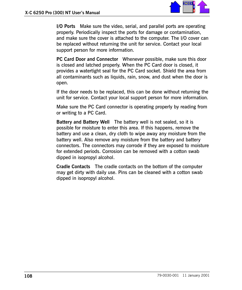 Cingular X-C 6250 Pro (300) User Manual | Page 108 / 153