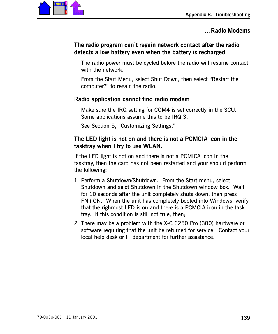 Cingular X-C 6250 Pro (300) User Manual | Page 139 / 153