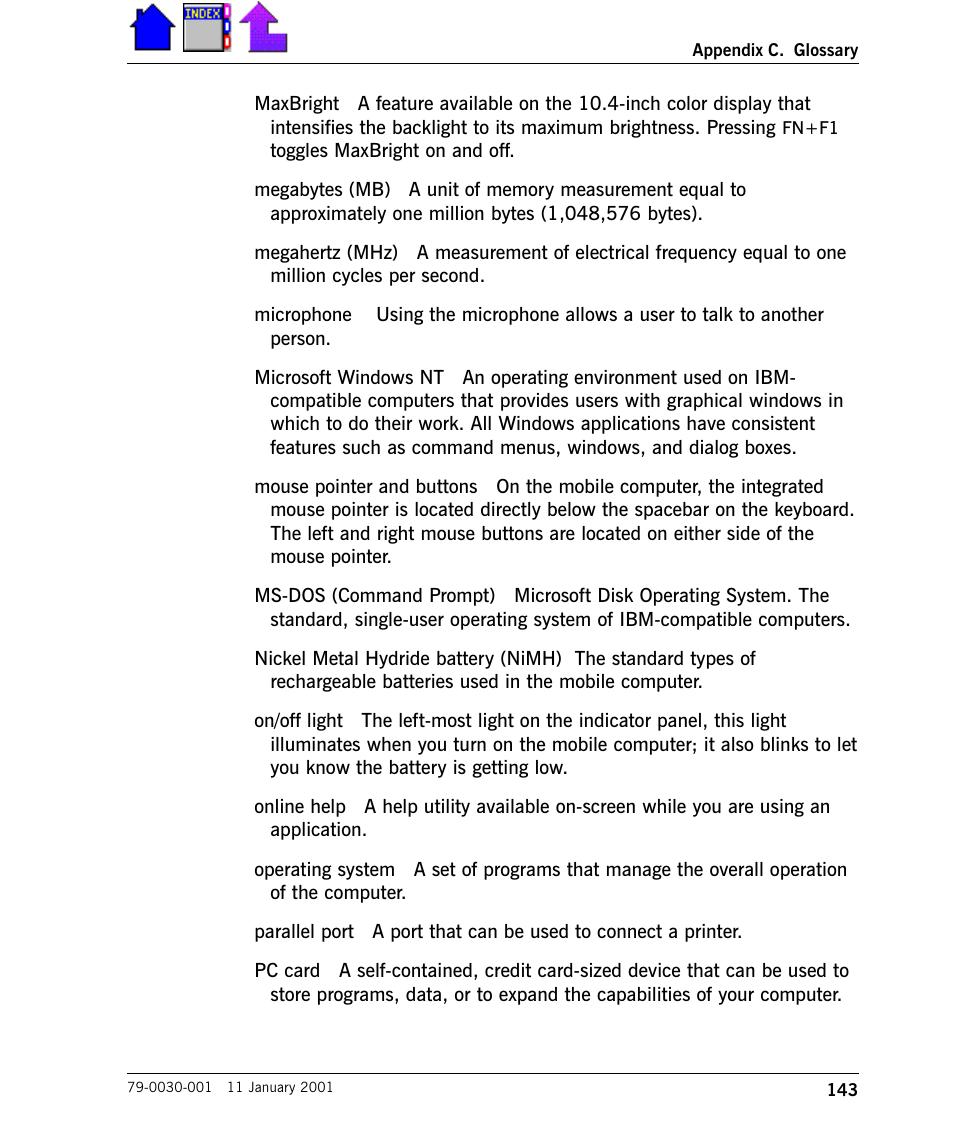 Cingular X-C 6250 Pro (300) User Manual | Page 143 / 153