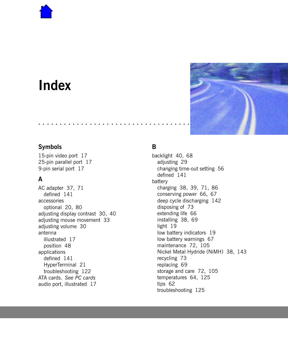 Index, Symbols | Cingular X-C 6250 Pro (300) User Manual | Page 147 / 153