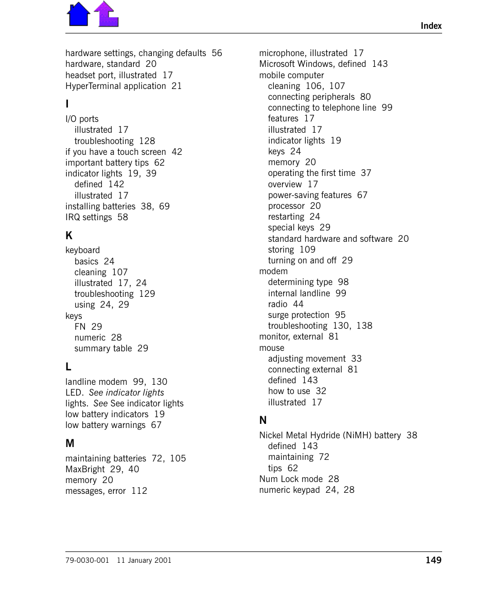 Cingular X-C 6250 Pro (300) User Manual | Page 149 / 153