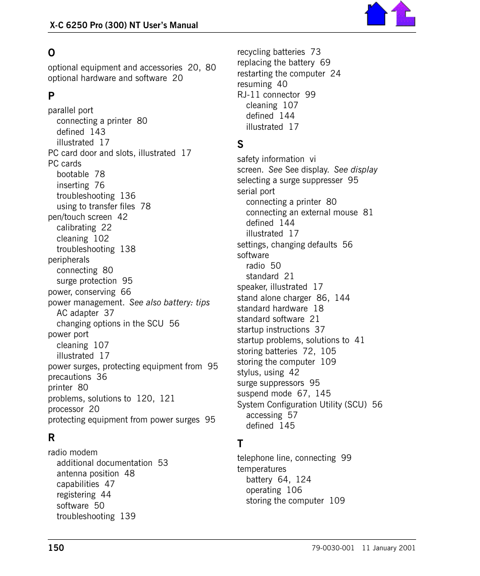 Cingular X-C 6250 Pro (300) User Manual | Page 150 / 153