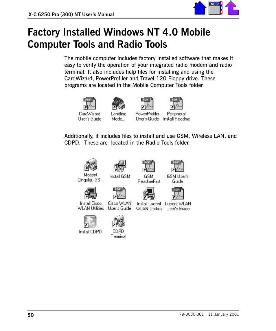 Cingular X-C 6250 Pro (300) User Manual | Page 50 / 153