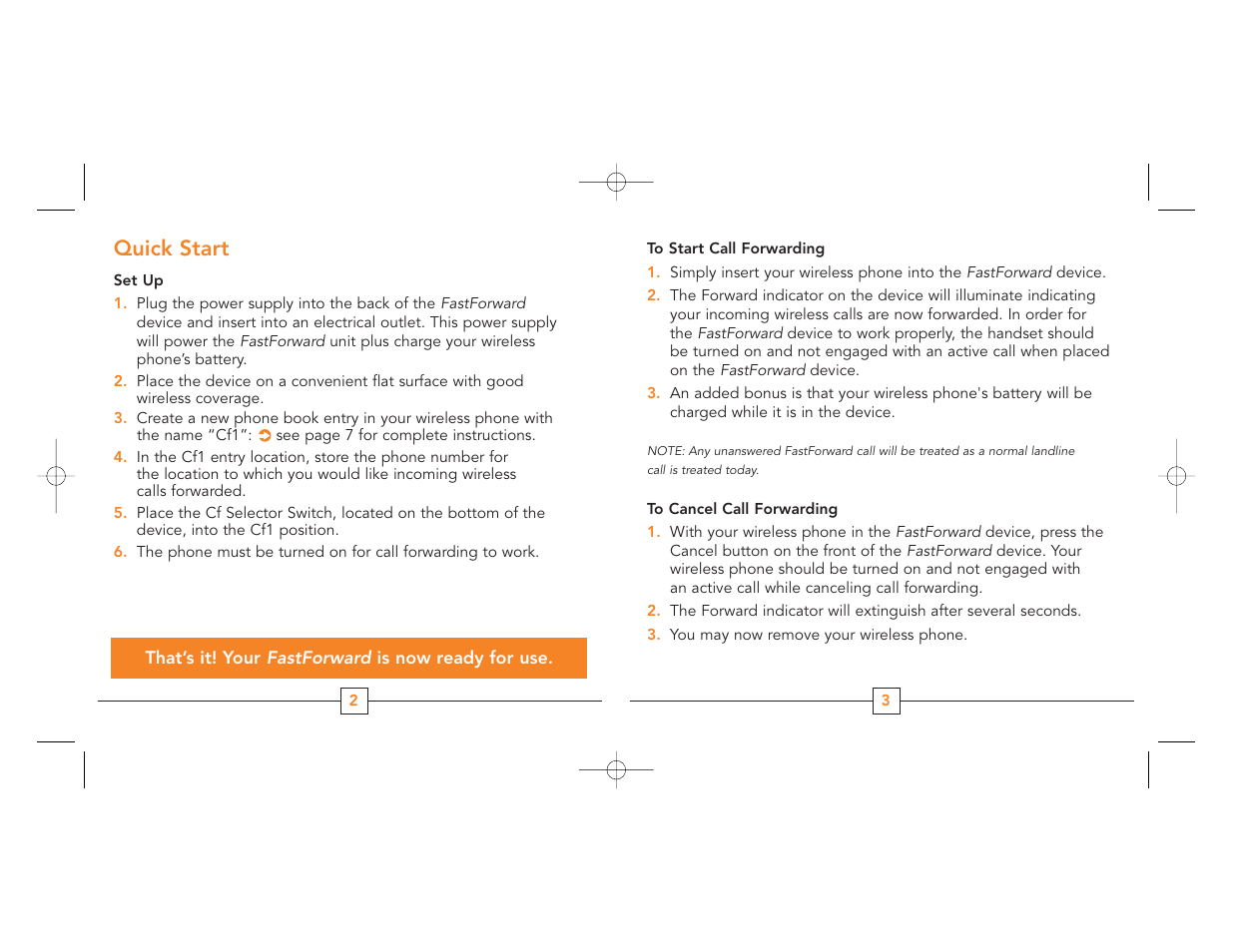 Quick start | Cingular G4010 User Manual | Page 3 / 11
