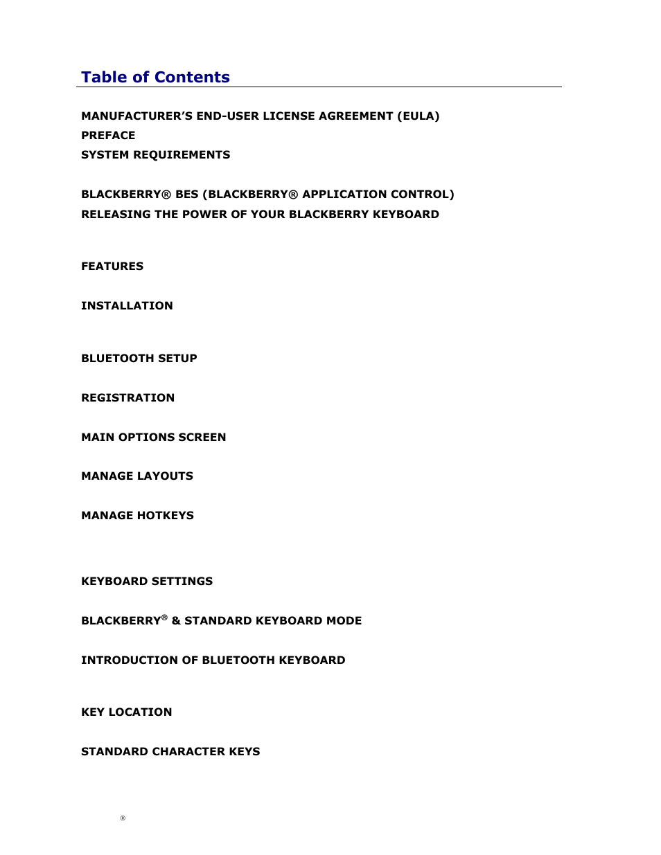 Cingular Amzer Smart Keyboard User Manual | Page 3 / 37