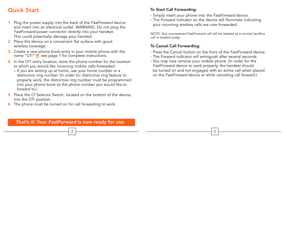 Quick start | Cingular 6340 User Manual | Page 3 / 11