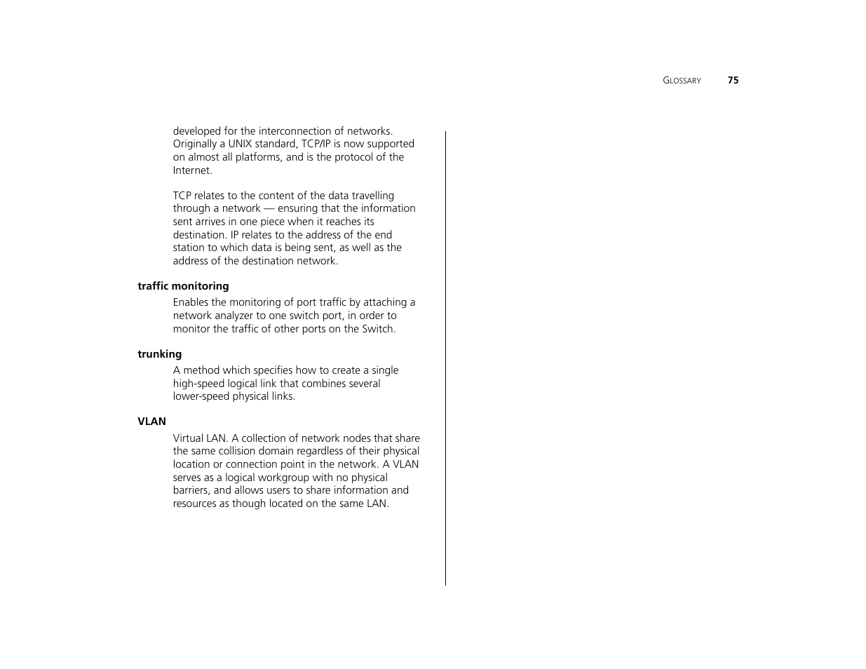 3Com 3C16476CS User Manual | Page 75 / 79