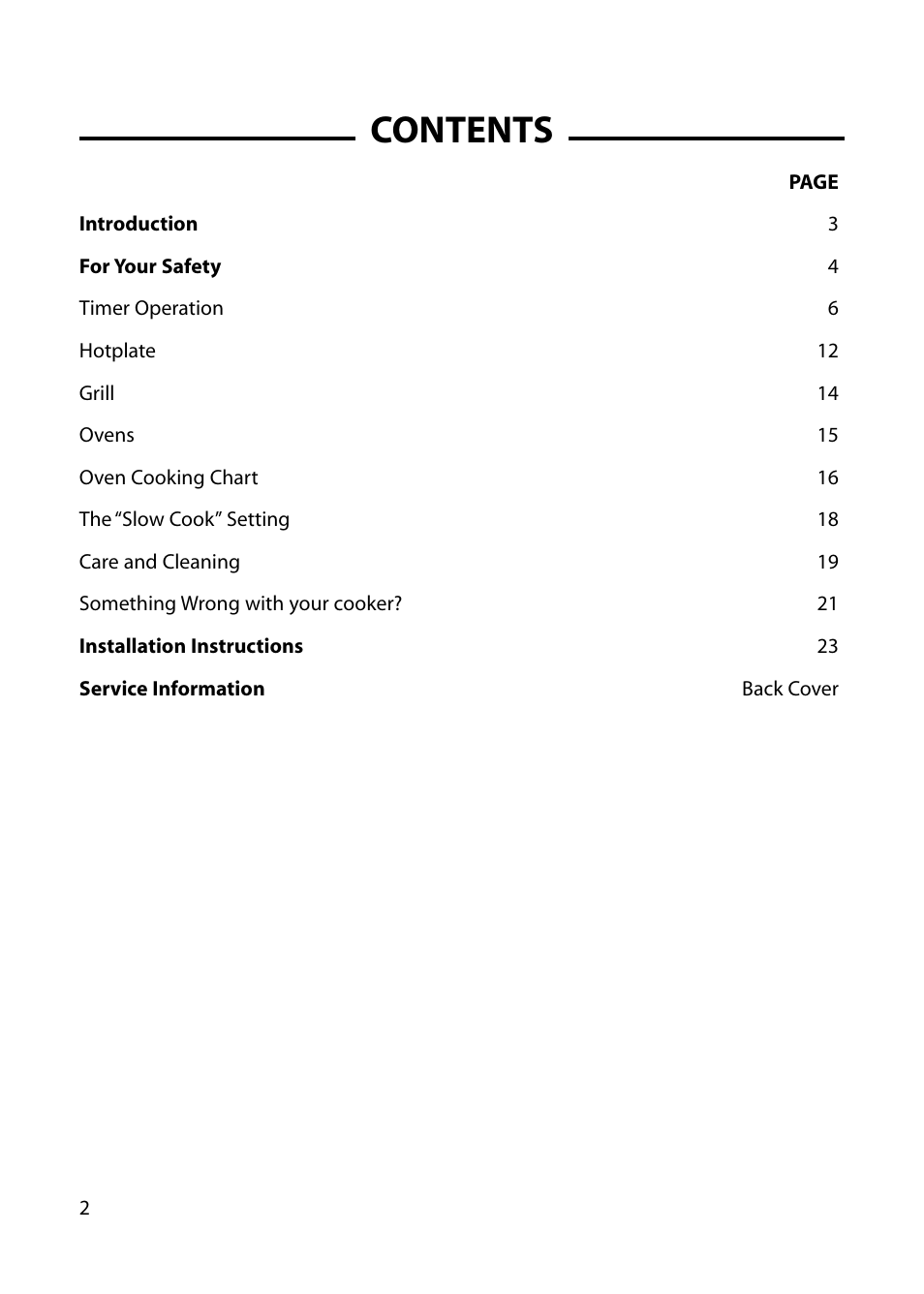 Cannon HENLEY 10475G User Manual | Page 2 / 28