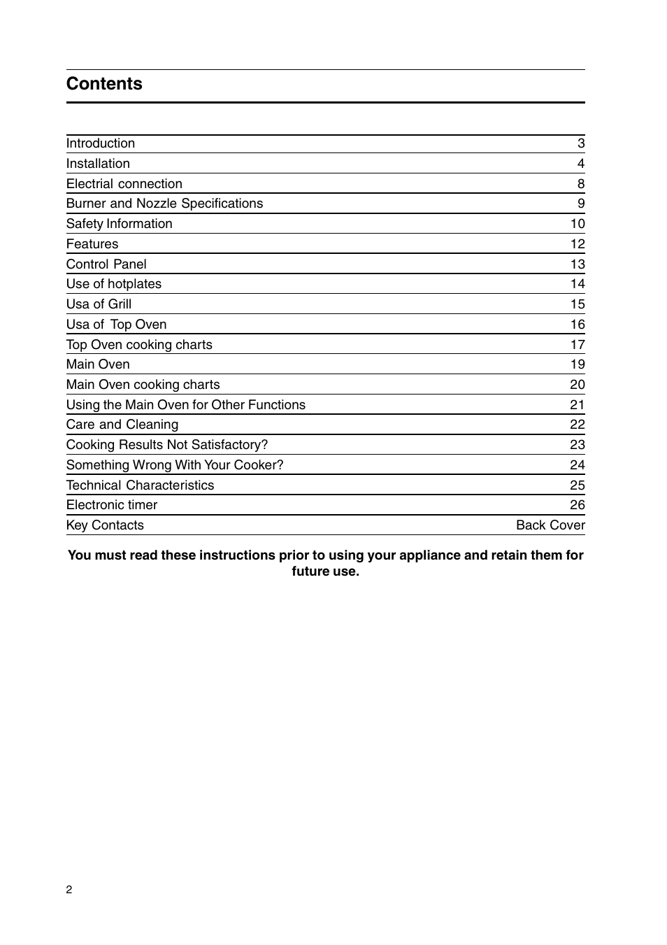 Cannon C50GCK User Manual | Page 2 / 28