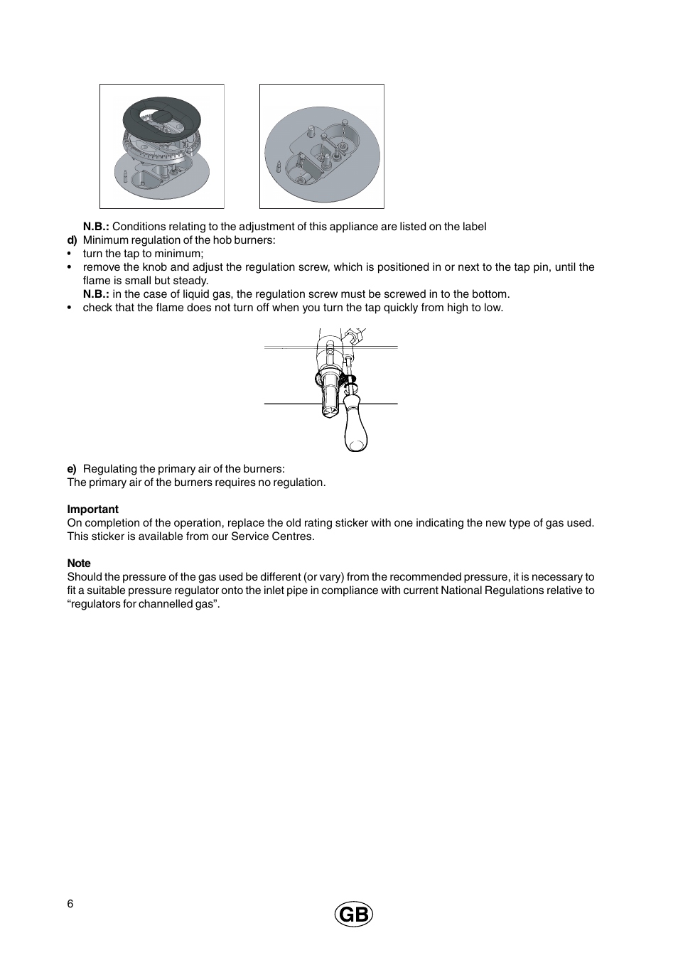 Cannon 110cm Free Standing Gas Cooker C110DPX User Manual | Page 6 / 32