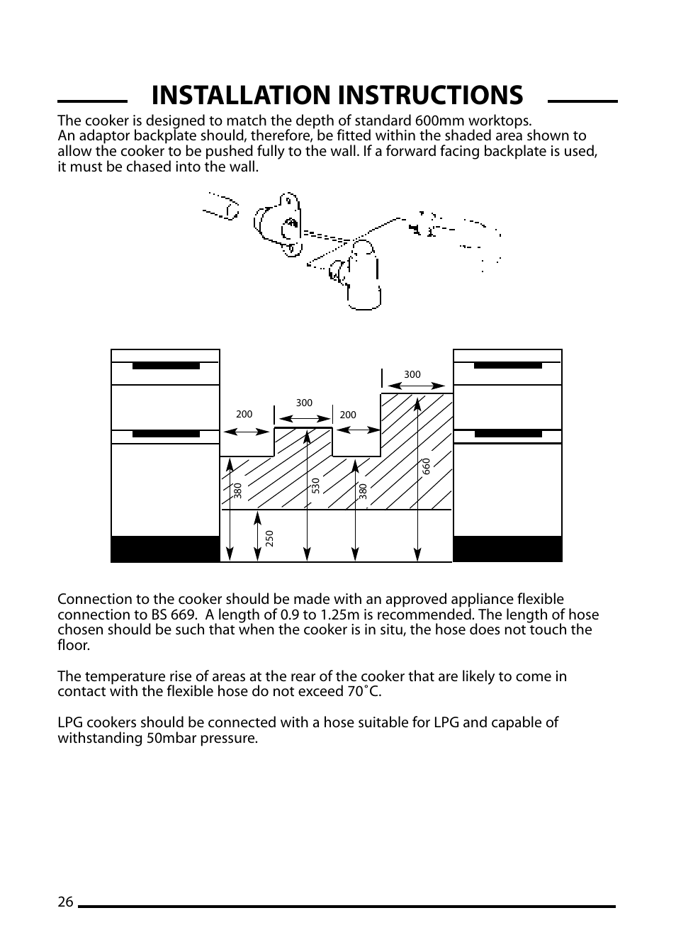 Installation instructions | Cannon ICON 1000 User Manual | Page 26 / 28