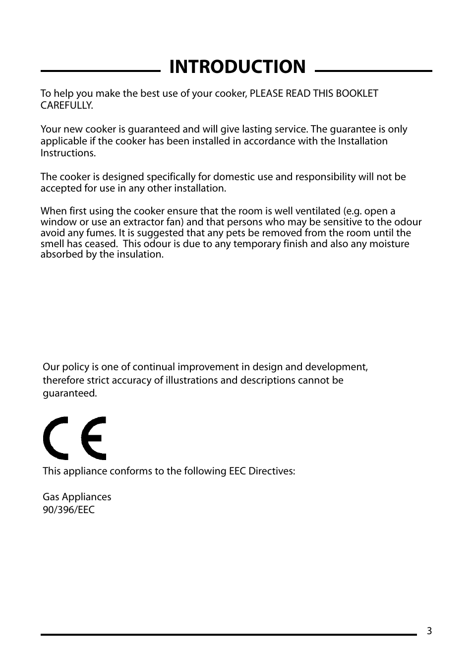 Introduction | Cannon STRATFORD 10532G User Manual | Page 3 / 24