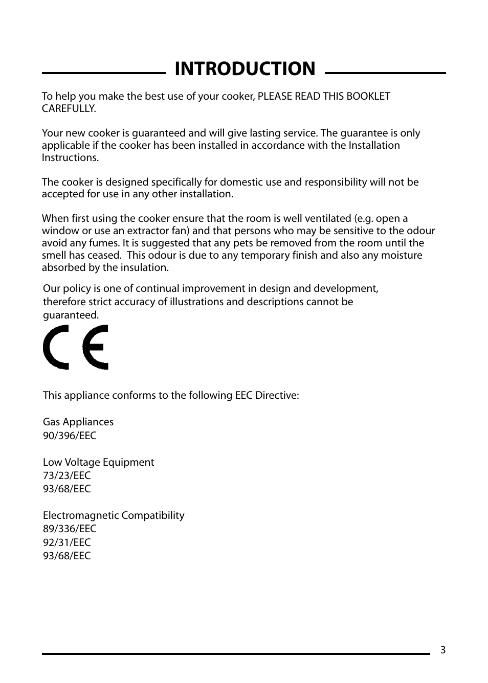 Introduction | Cannon ICON 600 User Manual | Page 3 / 36