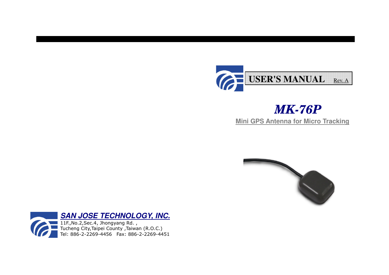 San Jose Technology MK-76P User Manual | 3 pages