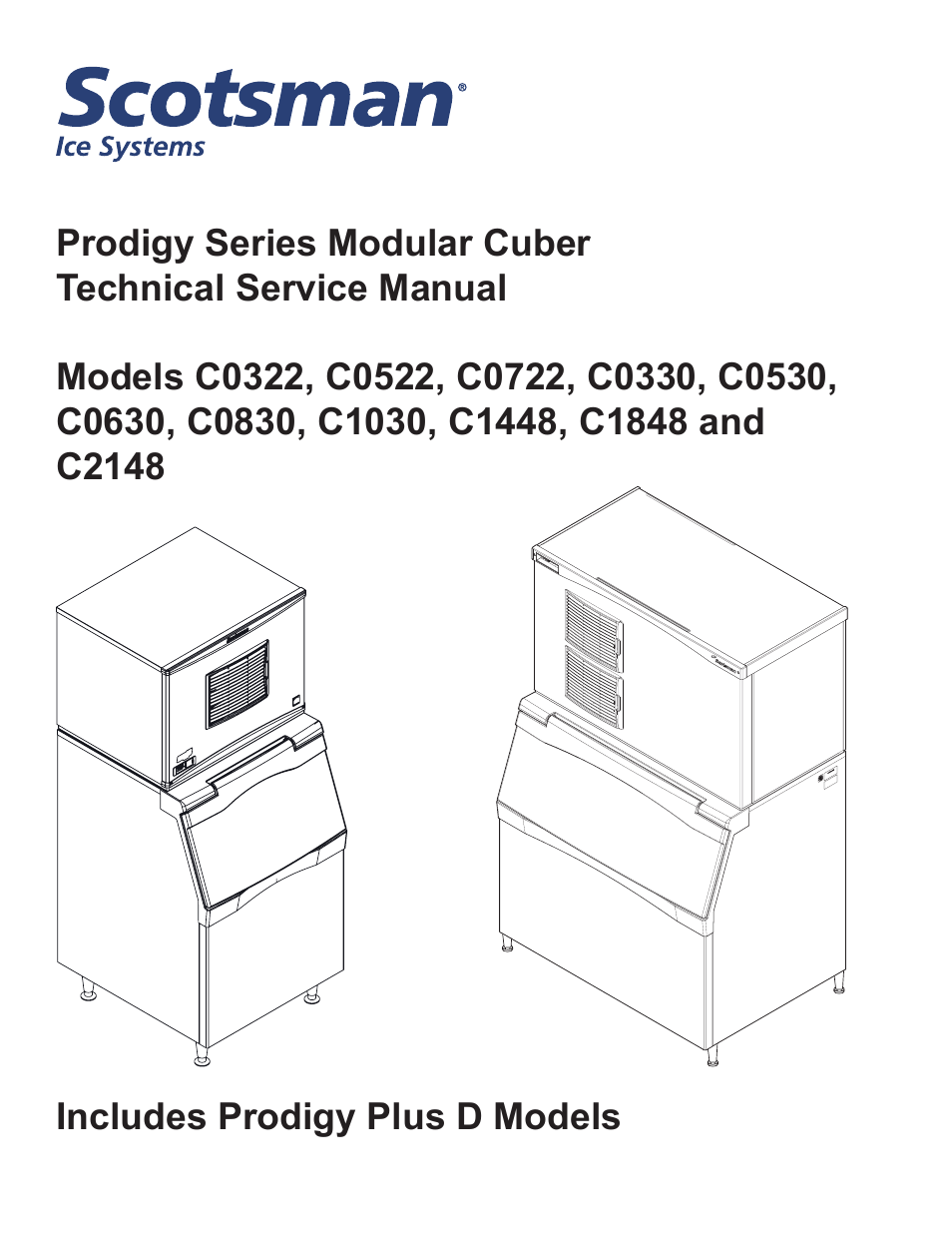 Scotsman Prodigy Series User Manual | 104 pages