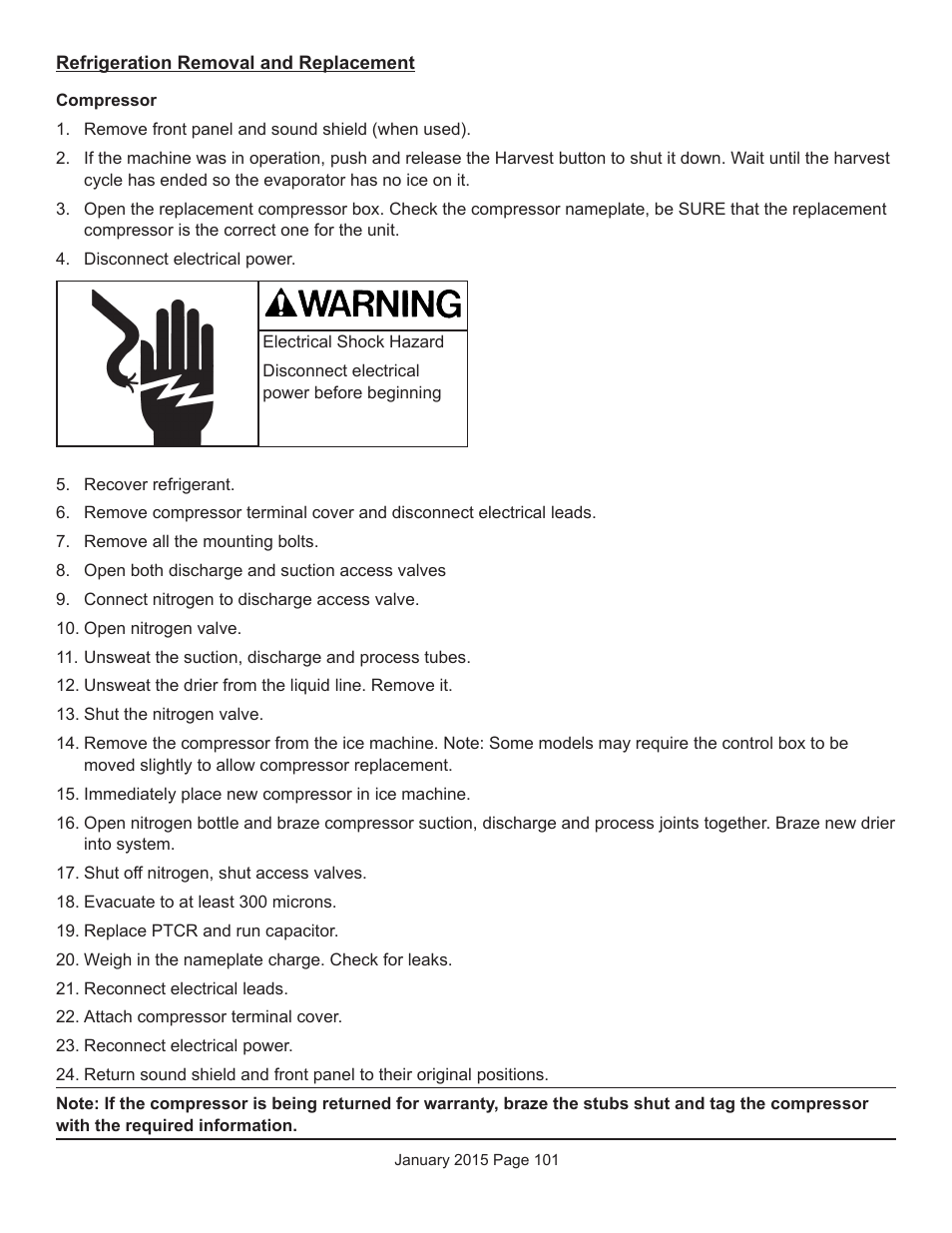 Scotsman Prodigy Series User Manual | Page 101 / 104