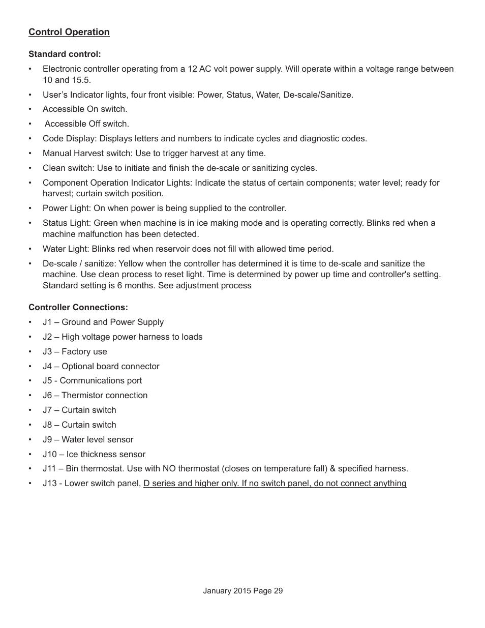 Scotsman Prodigy Series User Manual | Page 29 / 104