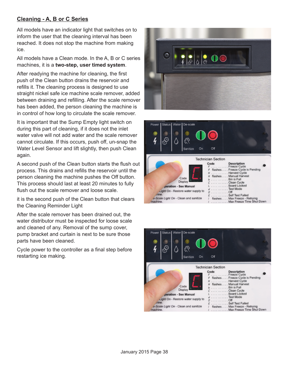 Scotsman Prodigy Series User Manual | Page 38 / 104