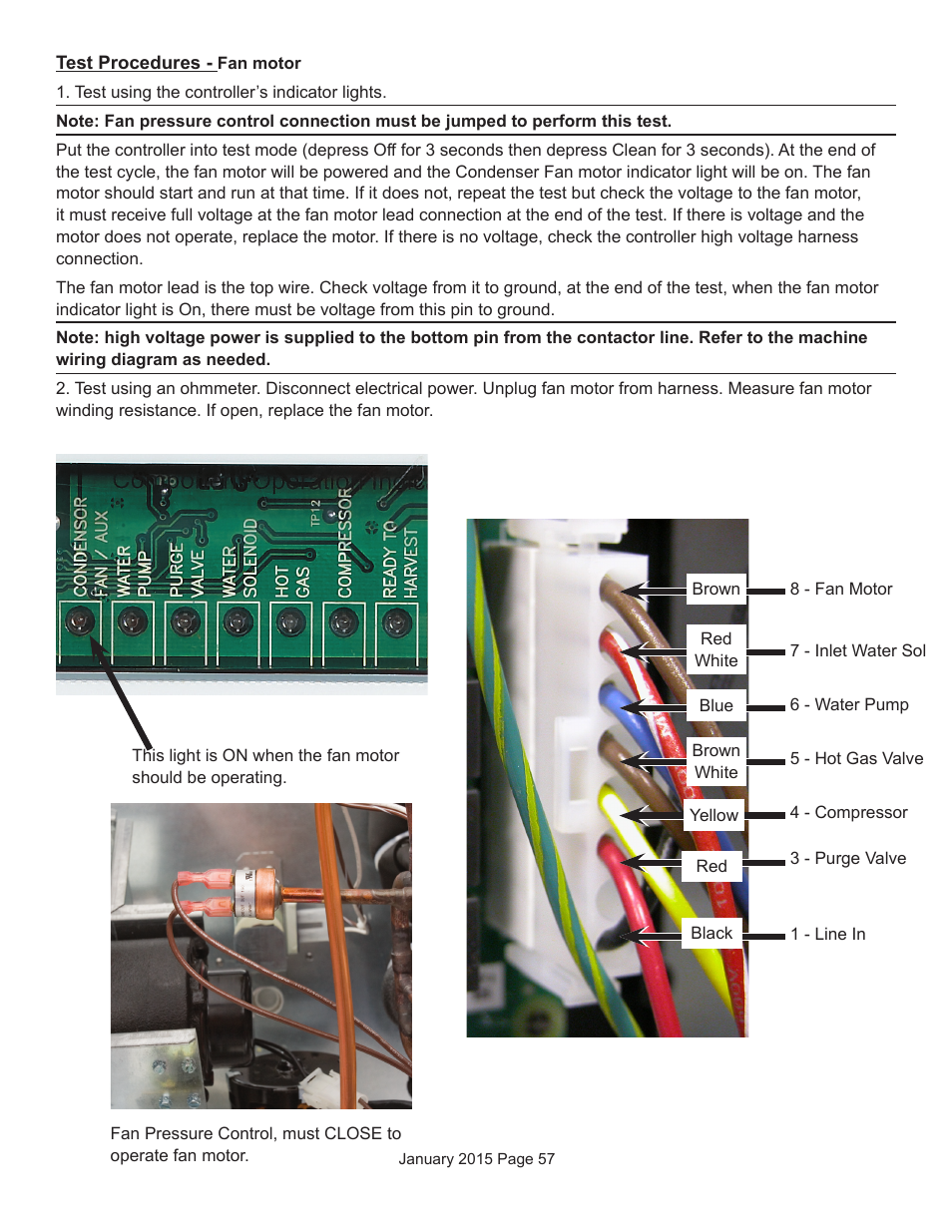 Test procedures | Scotsman Prodigy Series User Manual | Page 57 / 104