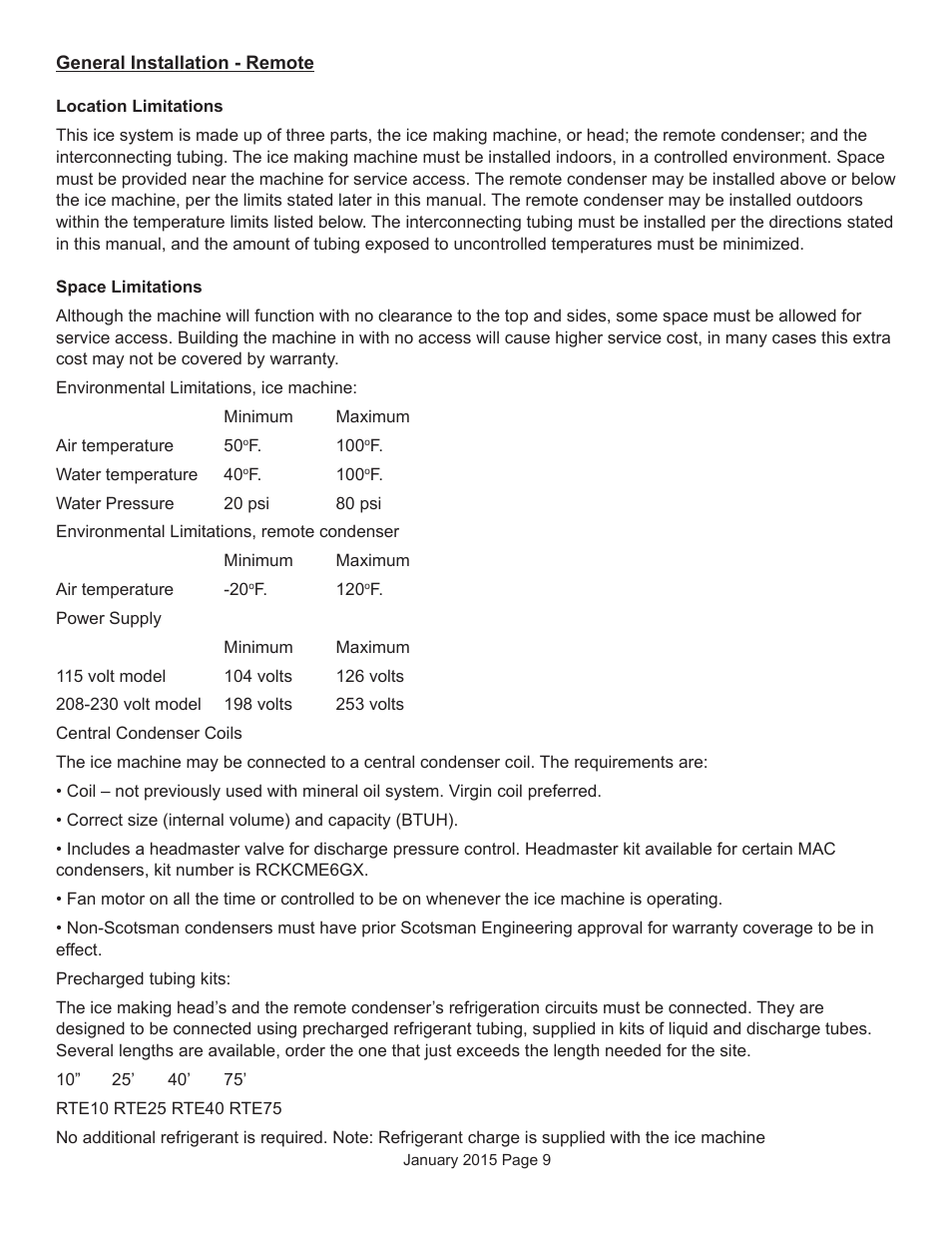 Scotsman Prodigy Series User Manual | Page 9 / 104