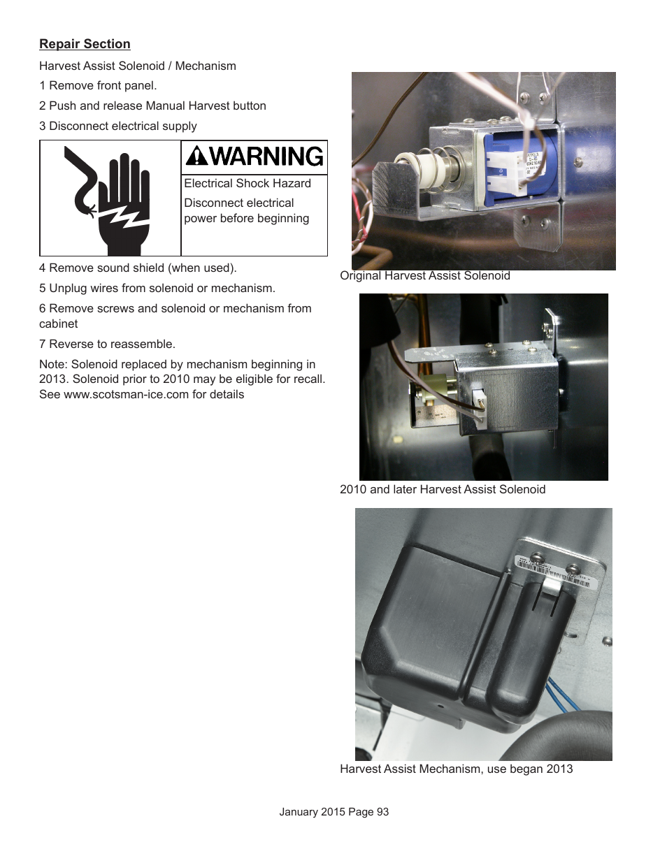 Scotsman Prodigy Series User Manual | Page 93 / 104