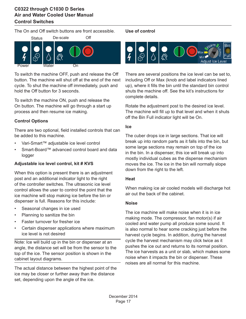 Scotsman Prodigy Plus D Series User Manual | Page 18 / 23