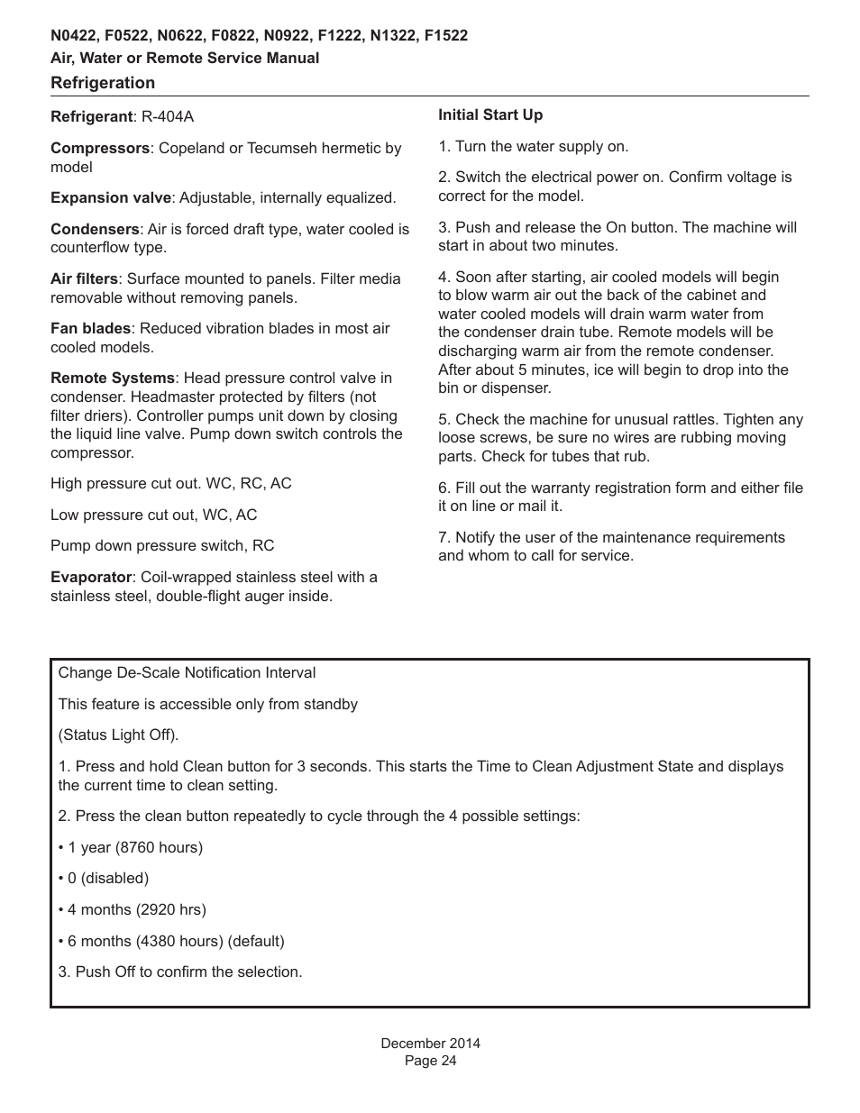 Scotsman Prodigy Plus D Series Service Manual User Manual | Page 24 / 54