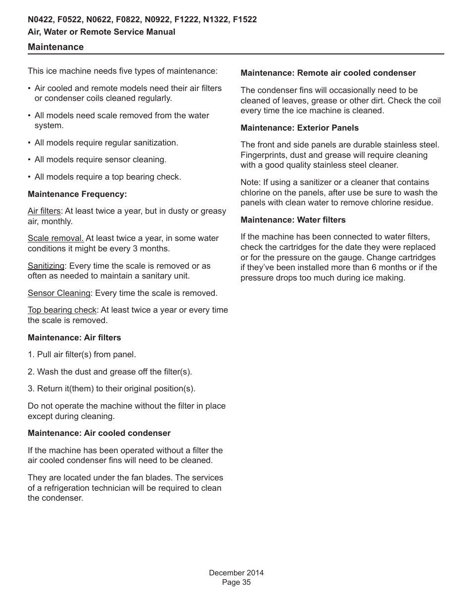Scotsman Prodigy Plus D Series Service Manual User Manual | Page 35 / 54