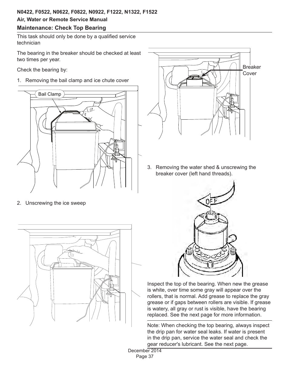 Scotsman Prodigy Plus D Series Service Manual User Manual | Page 37 / 54