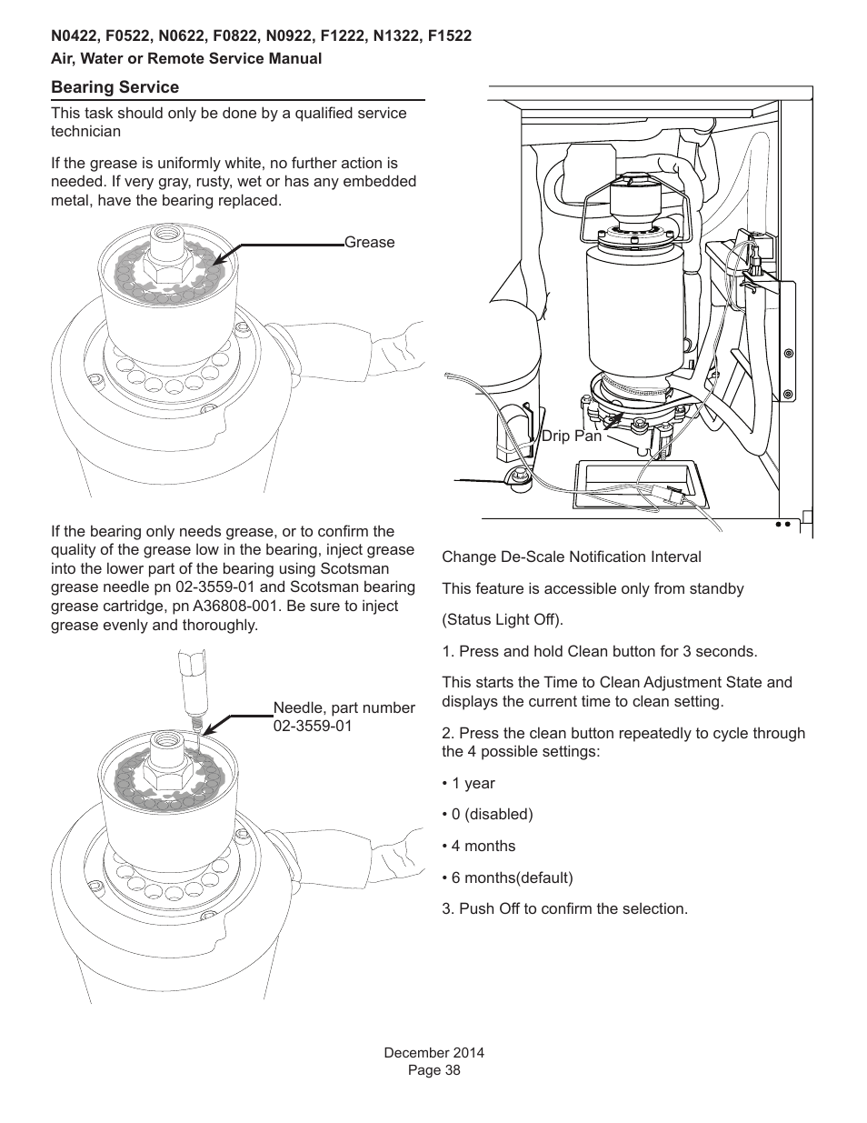 Scotsman Prodigy Plus D Series Service Manual User Manual | Page 38 / 54