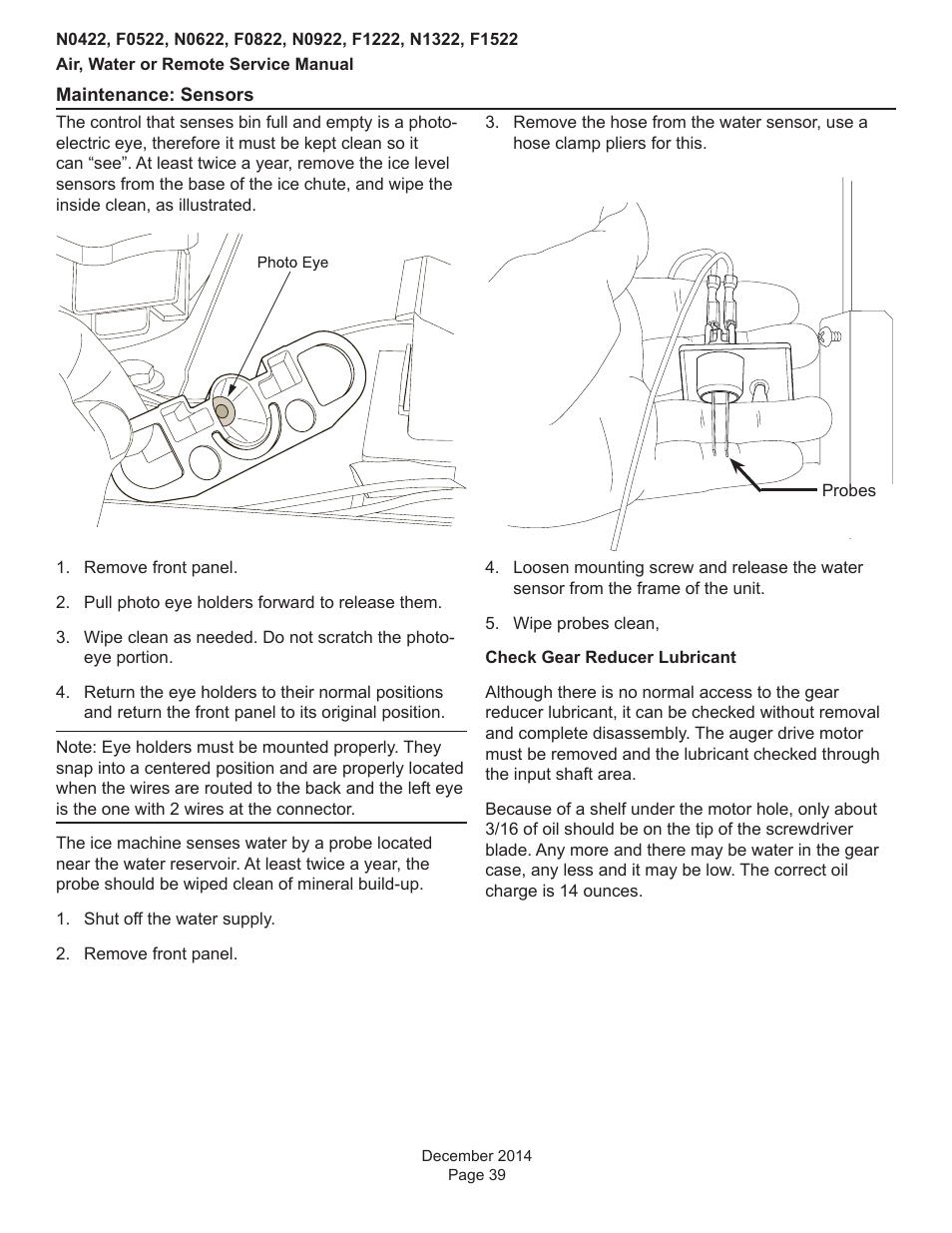 Scotsman Prodigy Plus D Series Service Manual User Manual | Page 39 / 54