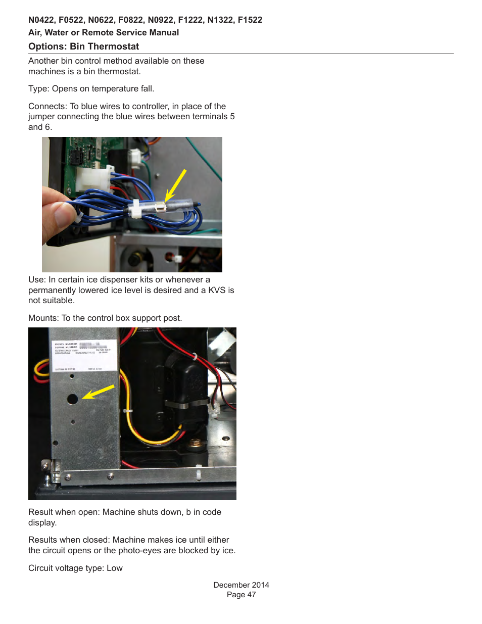 Scotsman Prodigy Plus D Series Service Manual User Manual | Page 47 / 54