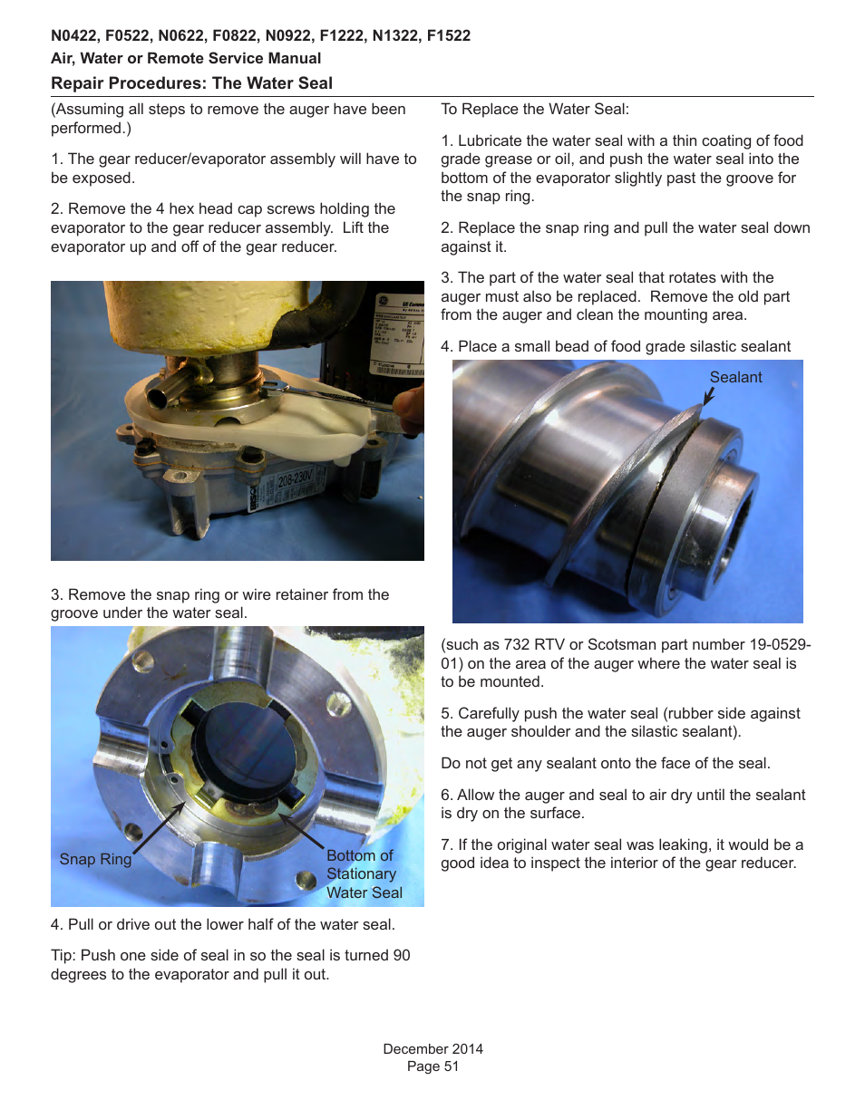 Scotsman Prodigy Plus D Series Service Manual User Manual | Page 51 / 54