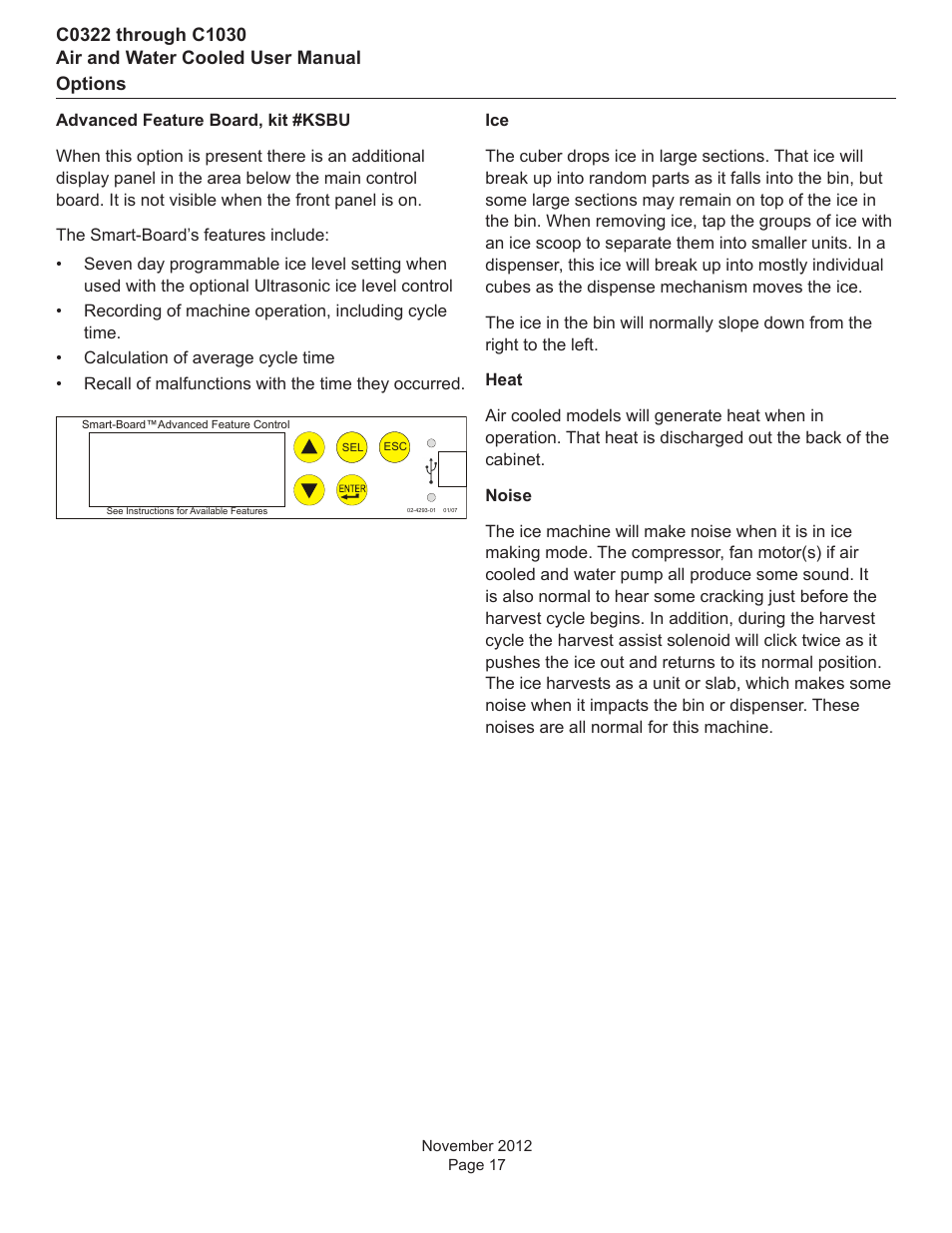 Scotsman C0322 User Manual | Page 18 / 23