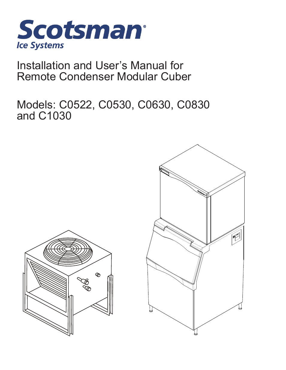 Scotsman C0522R User Manual | 26 pages