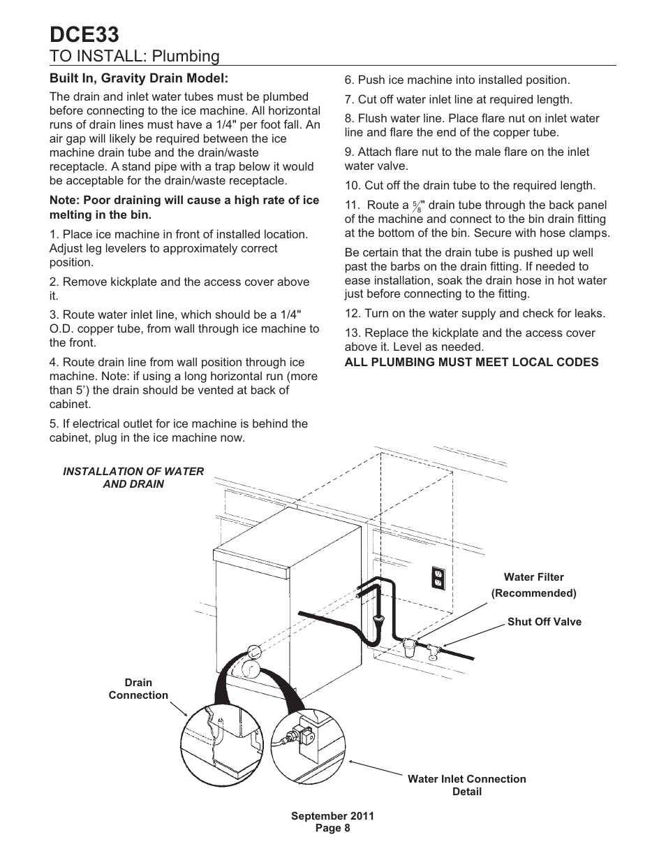 Dce33 | Scotsman DCE33 User Manual | Page 8 / 26