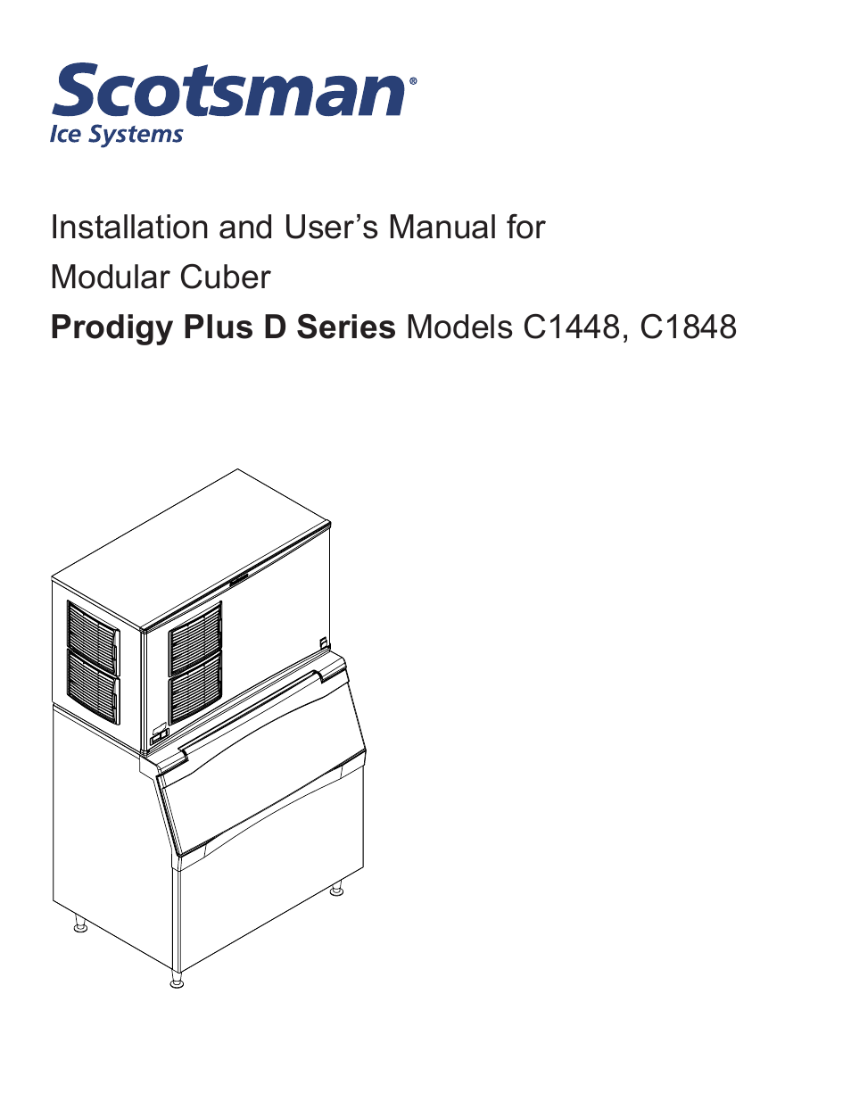 Scotsman C1448 User Manual | 22 pages