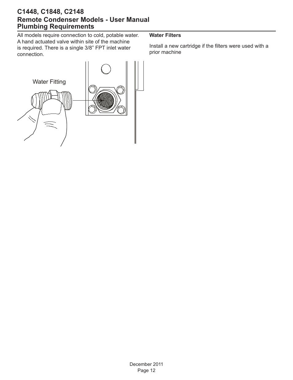 Scotsman C1448R User Manual | Page 13 / 26