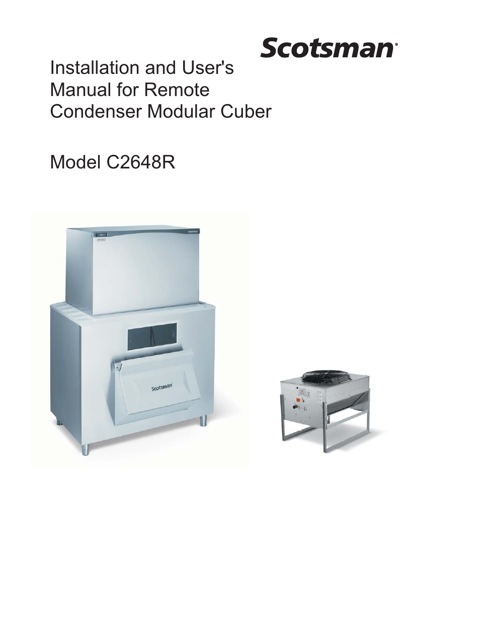 Scotsman C2648R User Manual | 25 pages