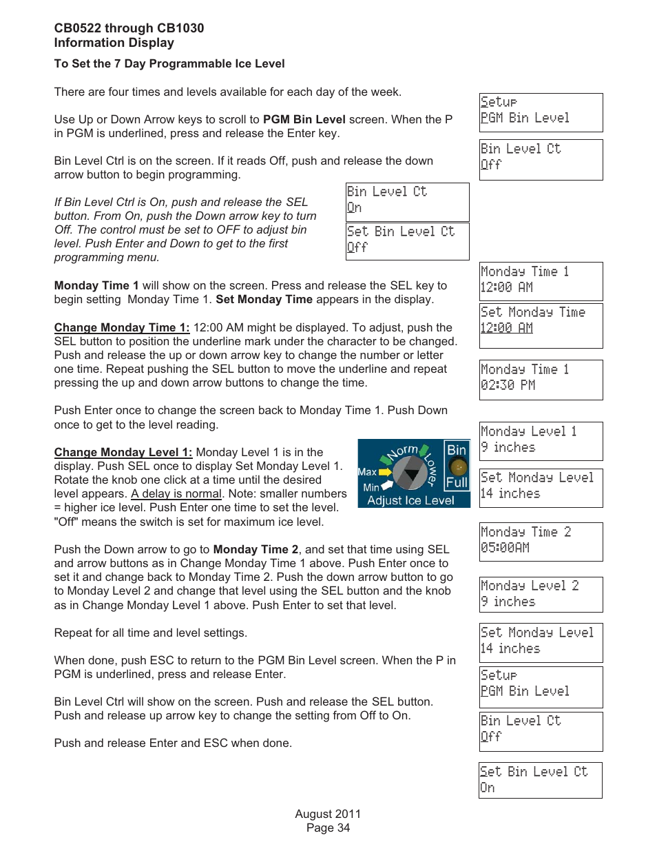 Scotsman CB0522 User Manual | Page 34 / 43