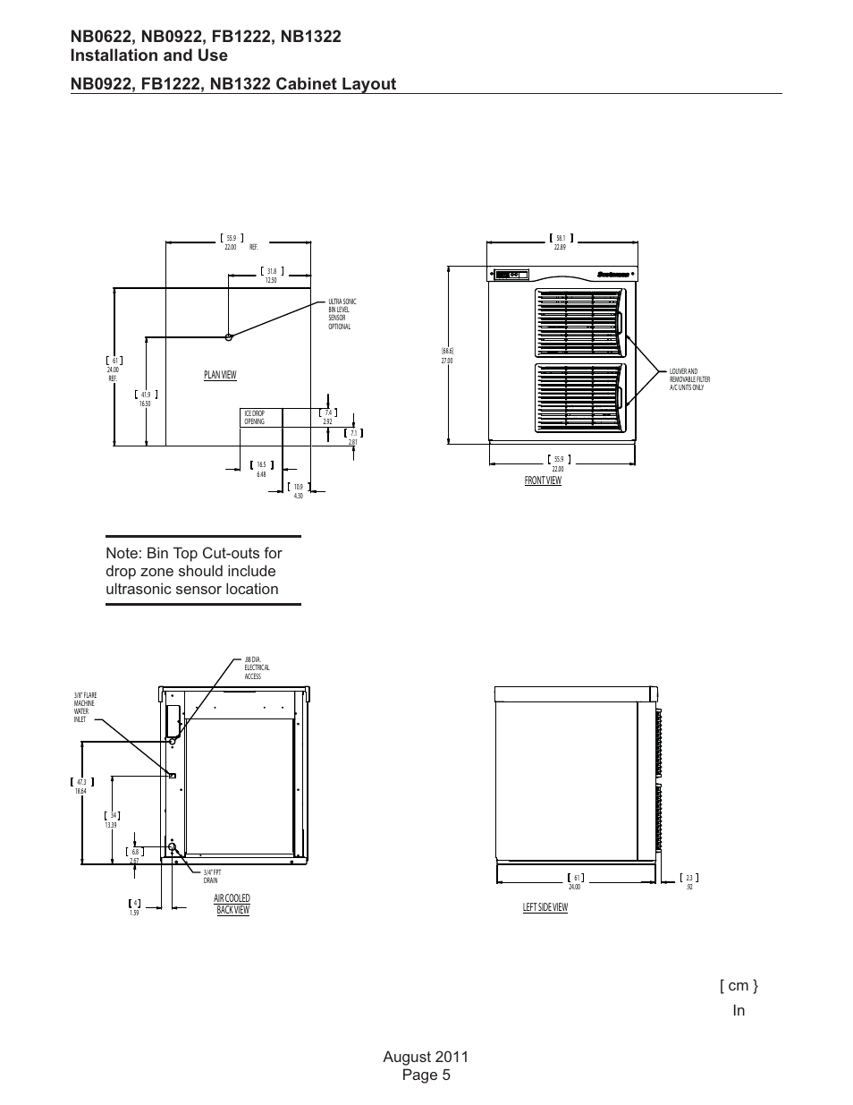 Scotsman FB1222 User Manual | Page 6 / 37