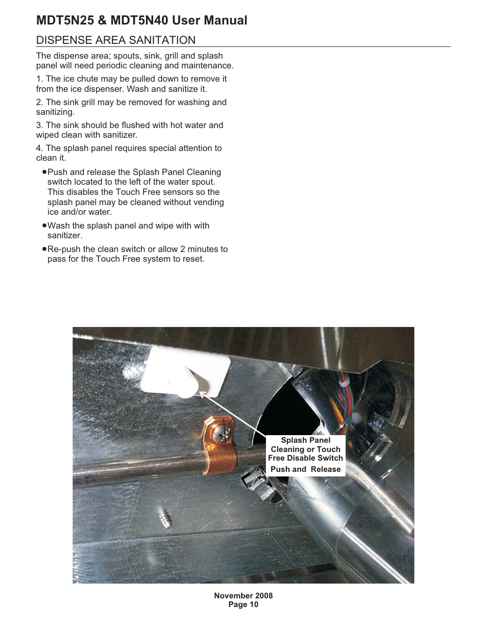 Scotsman MDT5N25 User Manual | Page 11 / 16