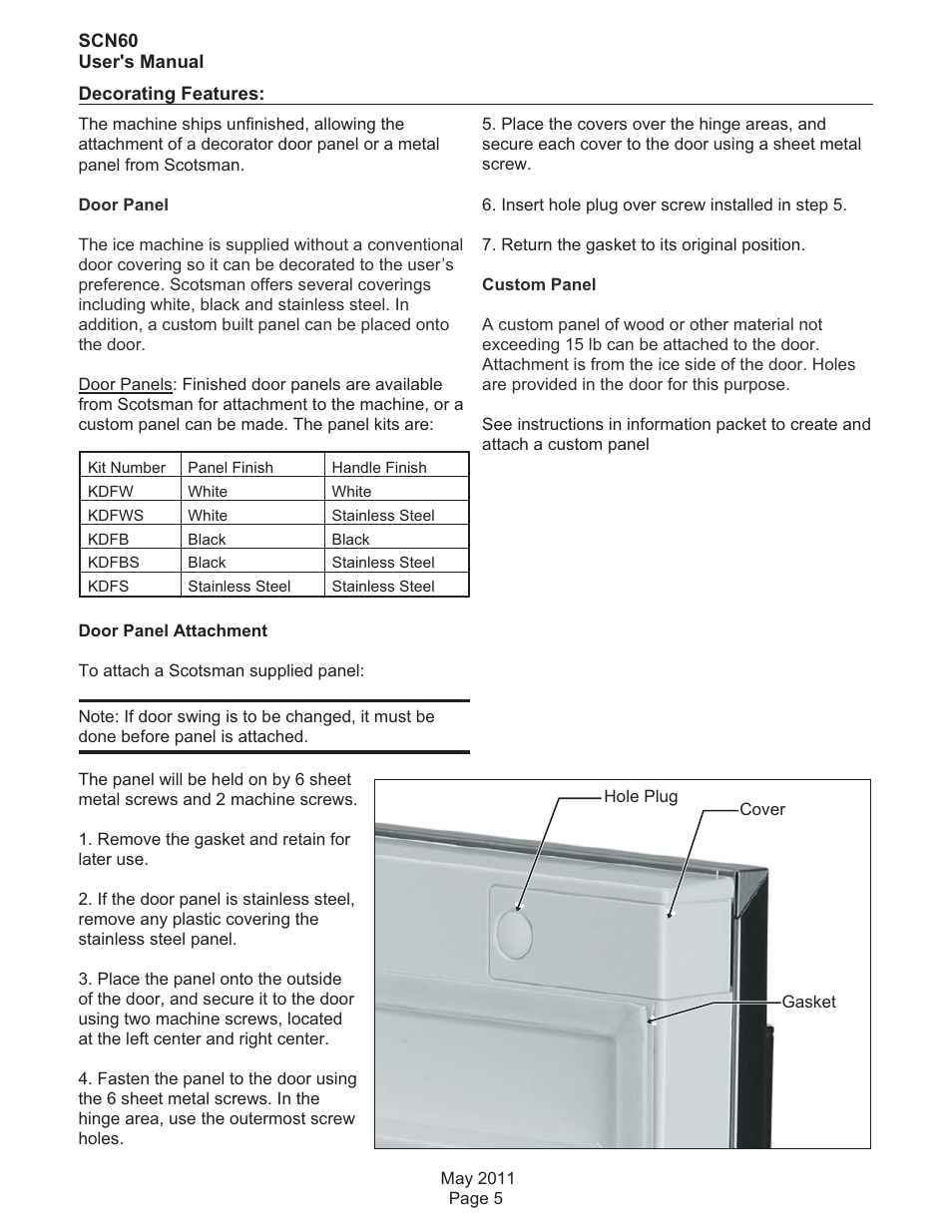 Scotsman SCN60 User Manual | Page 6 / 18